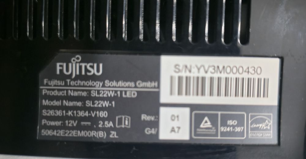 Monitor Fujitsu 22 inch