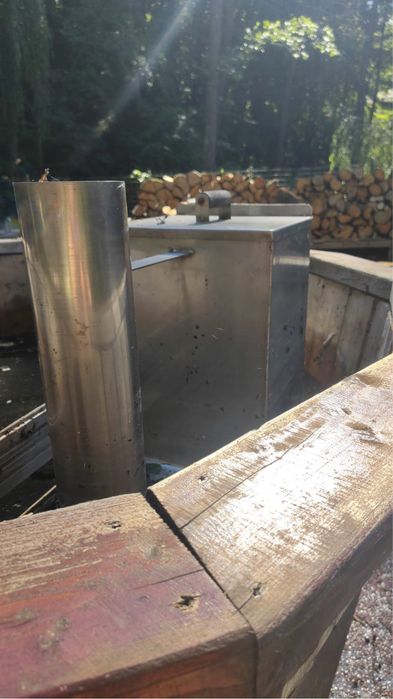 Vand ciubar cu soba de inox