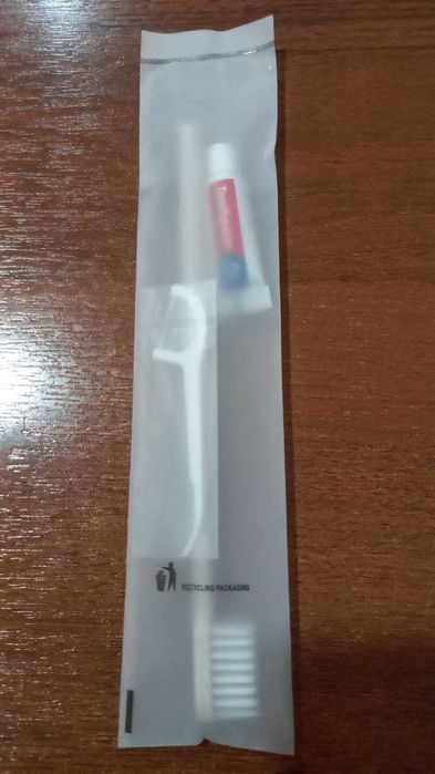 Одноразовый зубной набор для гостиниц