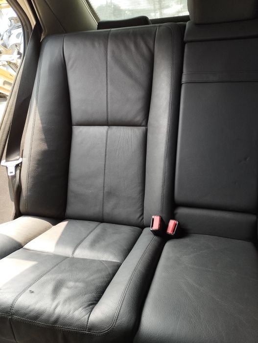 Черен кожен салон за Mercedes S - w221