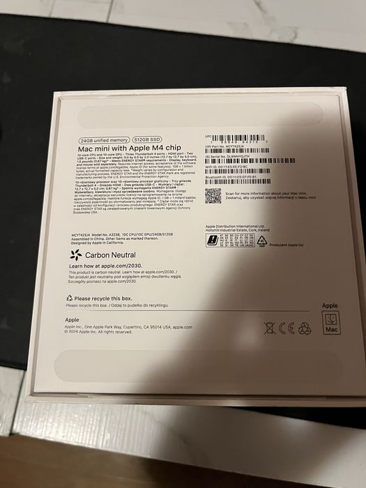Vand / Schimb Mac Mini M4 in garantie