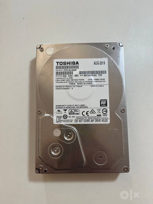 SSD, HDD, оперативка