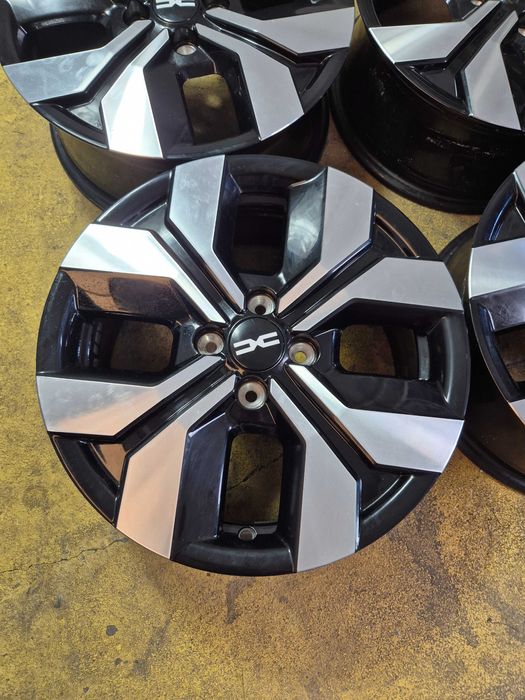 4 Jante Aliaj 4x100 16'' OEM Dacia Logan Dokker Sandero Jogger - MODEL 2026 / Renault Clio Captur 6.5J ET 45 !