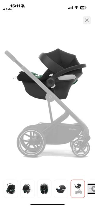 Продаю автолюльку Cybex Aton B2 i-Size 0+