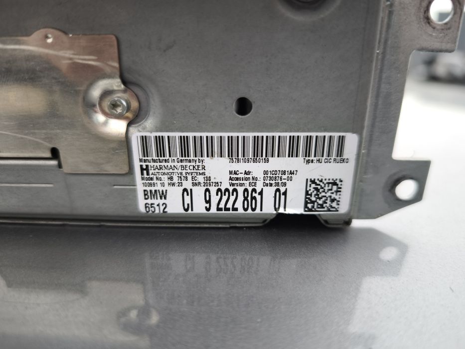 Navigație mare CIC BMW E60 E61 completă