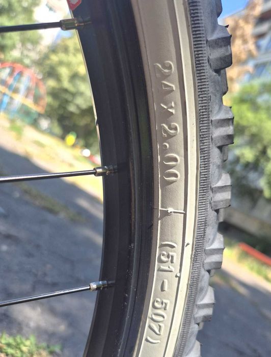 Детски велосипед Drag 24 Hardy JR червен/черен