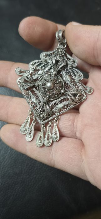 Pandant argint Grecia filigran