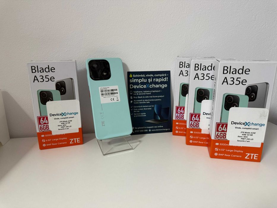 ZTE Blade A35e 64\ 6gb Sigilat * Garantie *Buy Back * deviceXchange