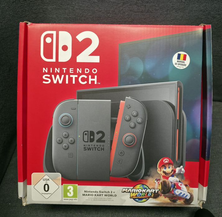 Nintendo switch 2 pachet complet