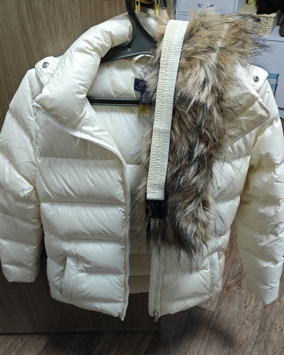 Куртка зимняя светлая