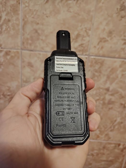 Detector unde electromagnetice EMF S8602 – Aparat măsurare radiații EMF – NOU