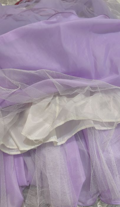 Пышное платье 9-10 лет