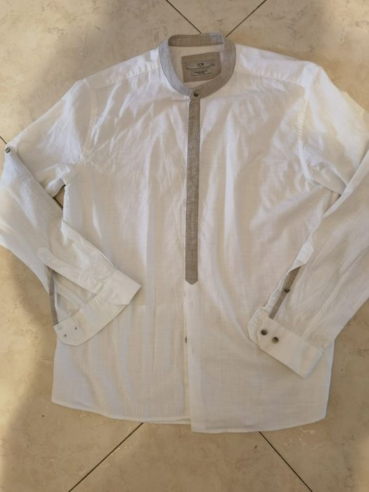 Ленена бяла риза