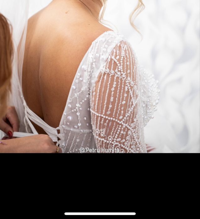 Rochie de mireasa, 2 în 1