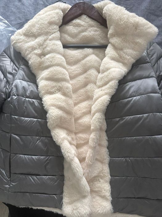 Зимно палто две лица