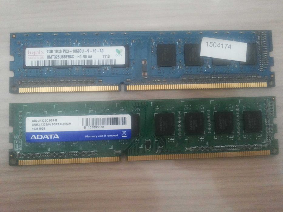 РАМ Памет 2 х 2 GB DDR3 1333 MHZ