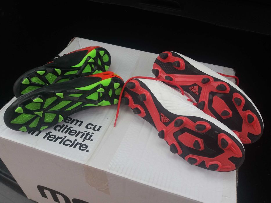 Ghete fotbal Adidas cu crampoane