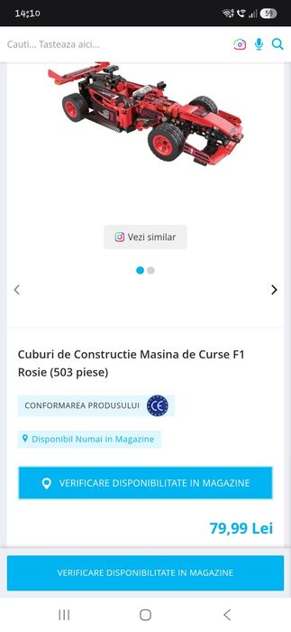 Cuburi de constructie Masina de curse F1