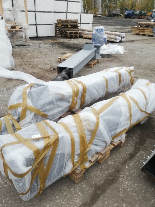 Шнек питатель для зерна цемента