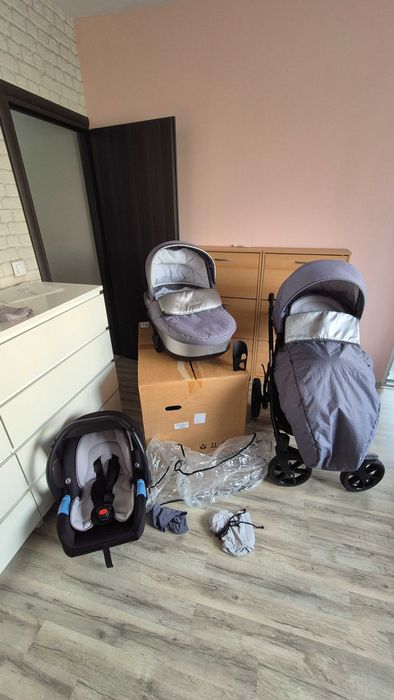 Бебешка количка BUBА ZAZA 3 в 1