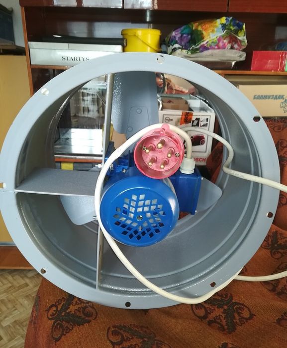 Вентилятор осевой на 380V