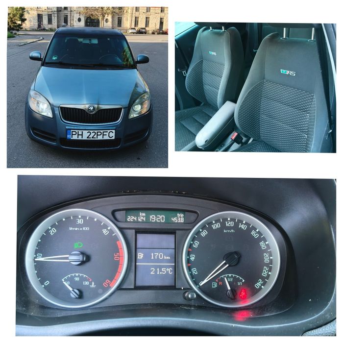 Fabia 1.4 Tdi 2008 Interior VRS Taxe 2027 Fiscal La Zi  Fara Probleme