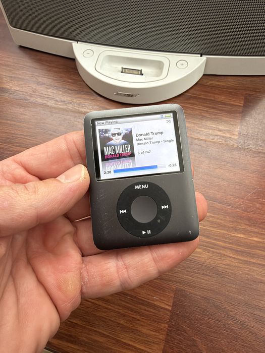 Ipod Nano Gen 3 de 8 gb Bose Sounddock 1
