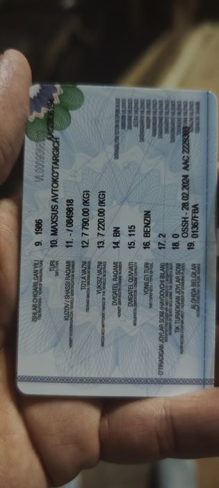 Автовышка мошинасини узи сотилади vishka