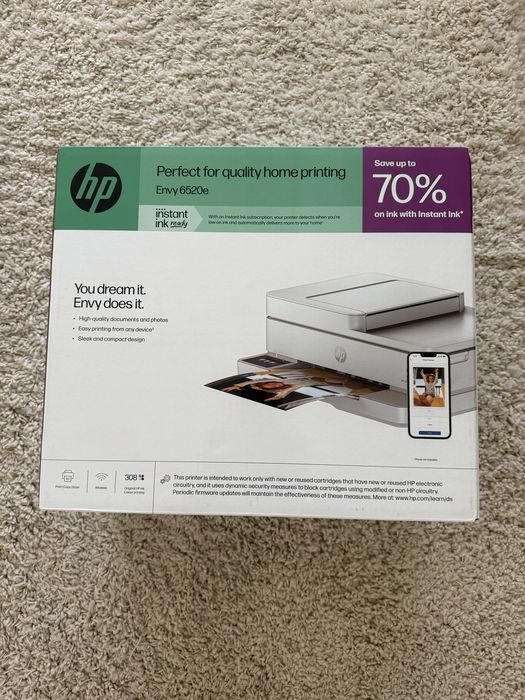 Multifunctional imprimanta HP Envy 6520e impecabila in garantie