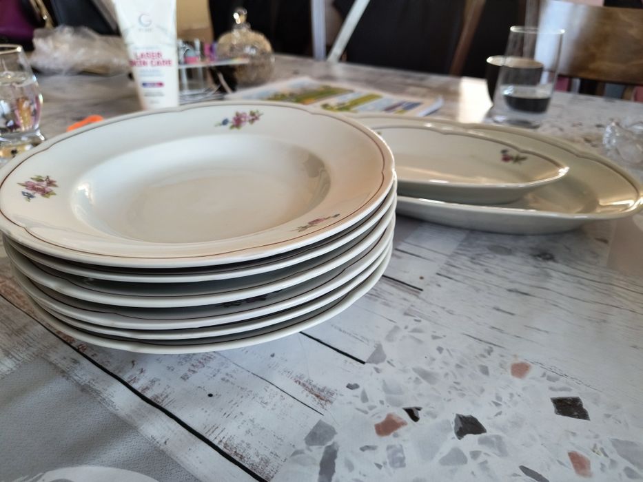 30лв до края на седмицата! Стар български порцеланов сервиз