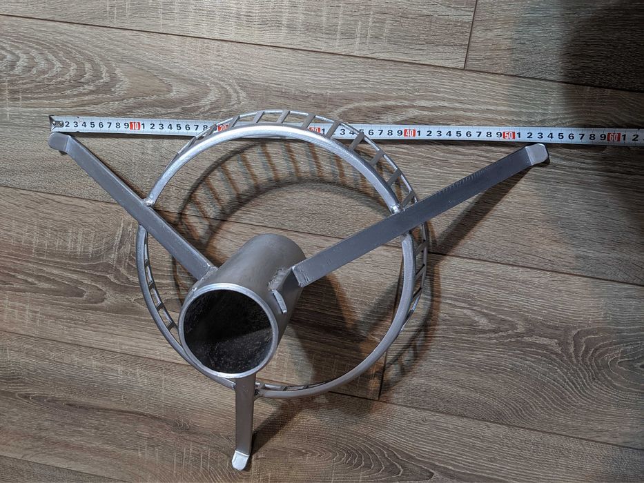 Suport brad din metal, cu 3 brațe, D 54/67 mm