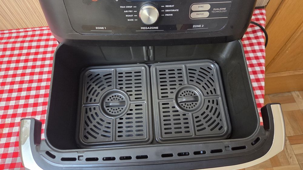 Airfryer Foodi FlexDrawer DualZone AF500, 2470W, 10.4L, 7 funcții