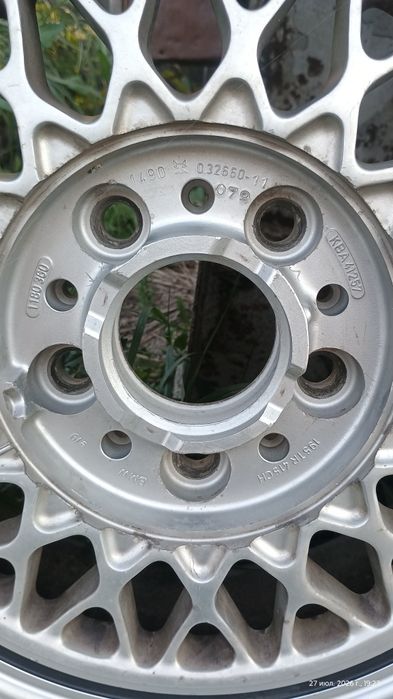 Продам диски BBS, стиль 5. 3 шт