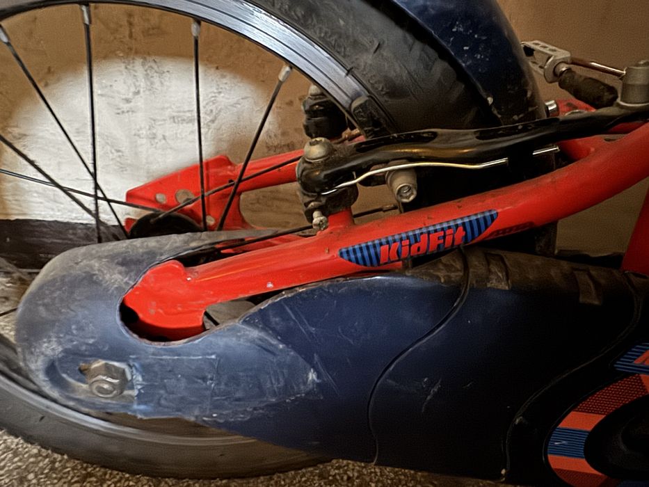 Детско колело  с помощни гуми DRAG RUSH 16"