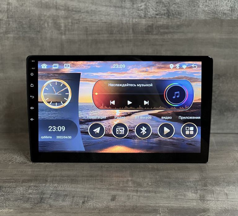 Магнитола для Газель Next CarPlay 13 android новая с рамкой