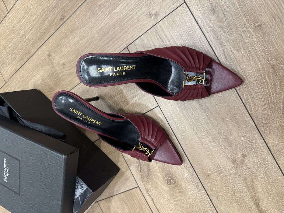 Мюли туфли YSL Yves Saint Laurent babylone