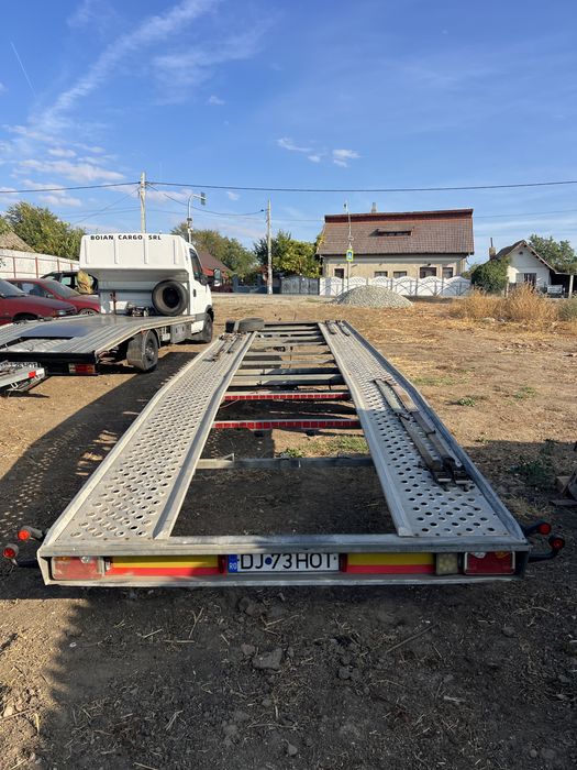 Platforma 2 pozitii  Syriuz ,3500 kg,8.5m platou, an 2016,850 kg greutate