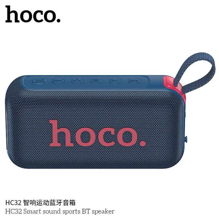 Hoco HC32 Smart портативная колонка с мощным басом и LED-подсветкой