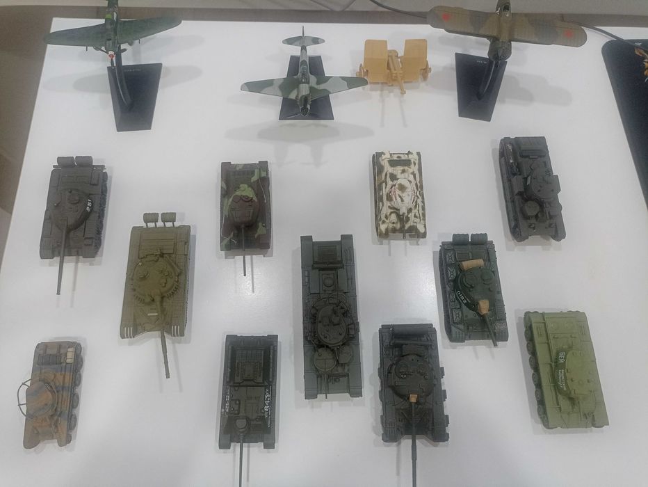 Модели танков, самолетов, пто