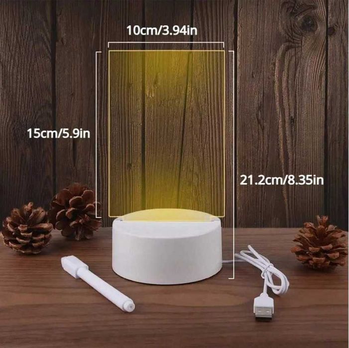 Светеща 3D дъска за писане с LED