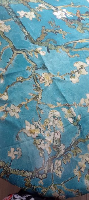 Платок шелковый картина на шёлке