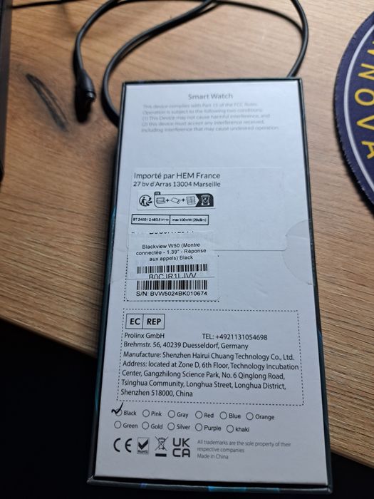 Smartwatch Blackview W50