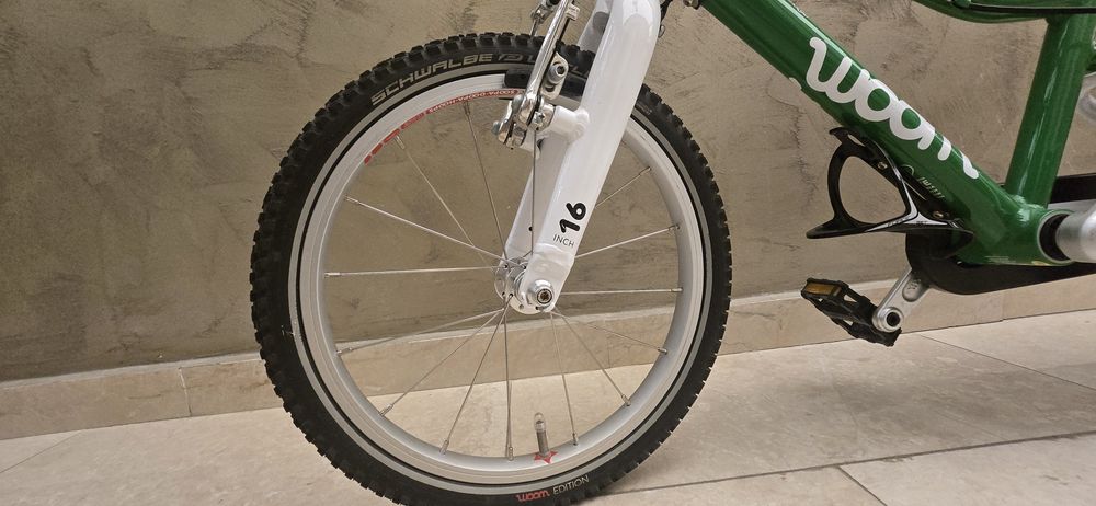 Bicicleta WOOM 3 16 inch-verde