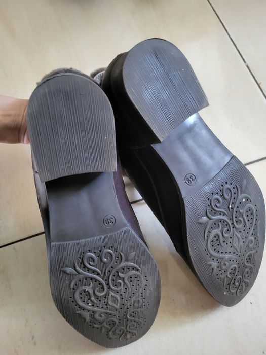 Papuci piele dama 40