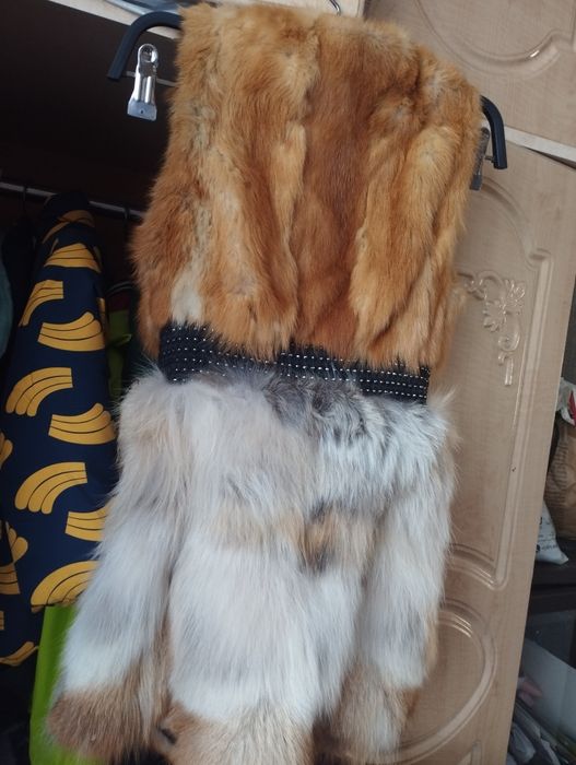 Меховая безрукавка детская