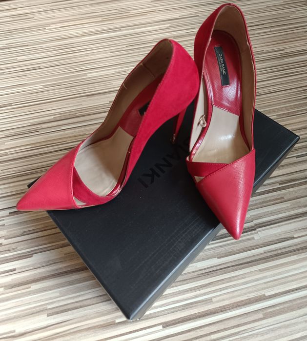 Дамски обувки от естествена кожа и естествен велур