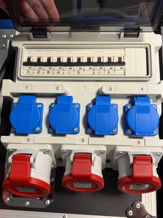 Adaptor Trifazic - Tablou electric | 2×16A + 4×230V | DJ | Formație