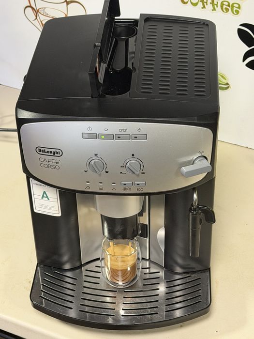 Кафемашина кафе автомат delonghi caffe corso с гаранция