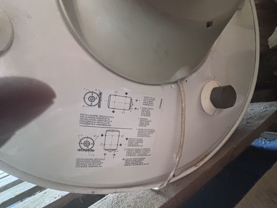 Boiler indirect Ariston BDR-100, 100 litri – stare bună