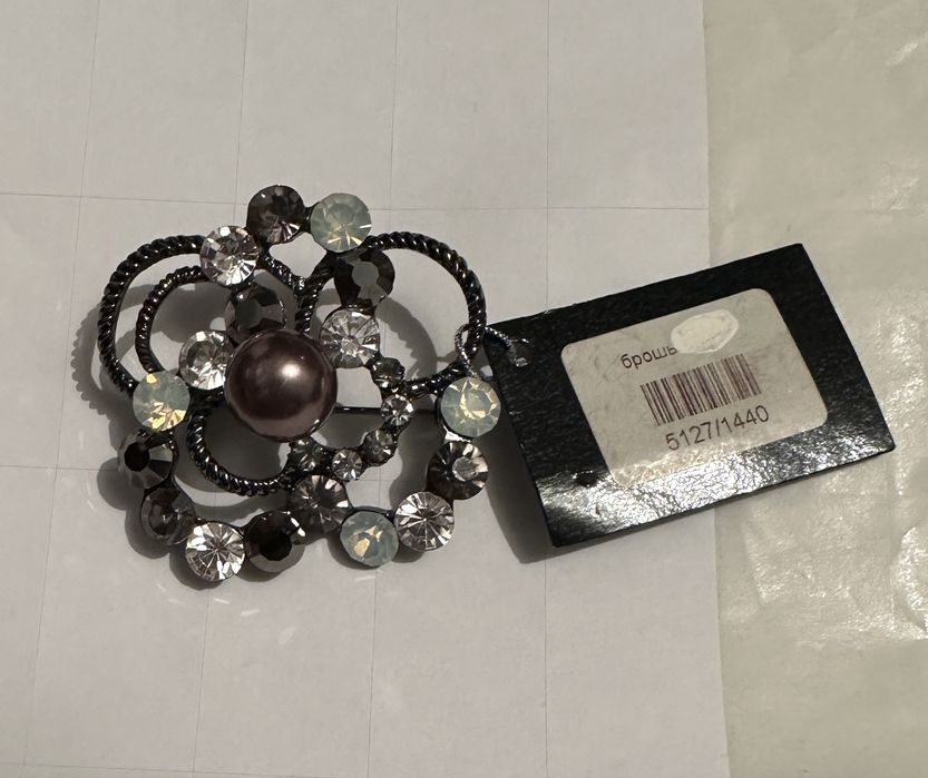 Украшения - Брошь современная металл